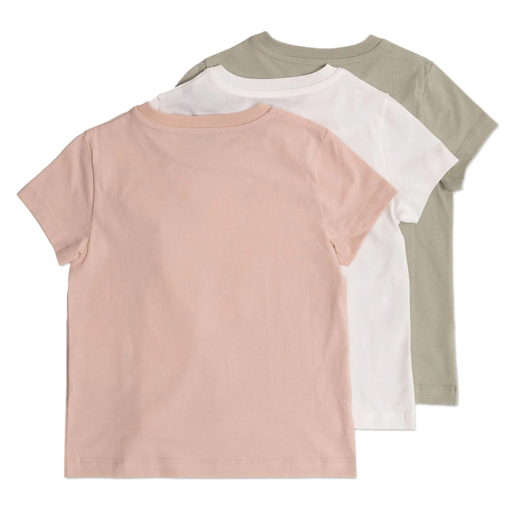 Moncler Enfant Three Piece Logo T-shirt Set