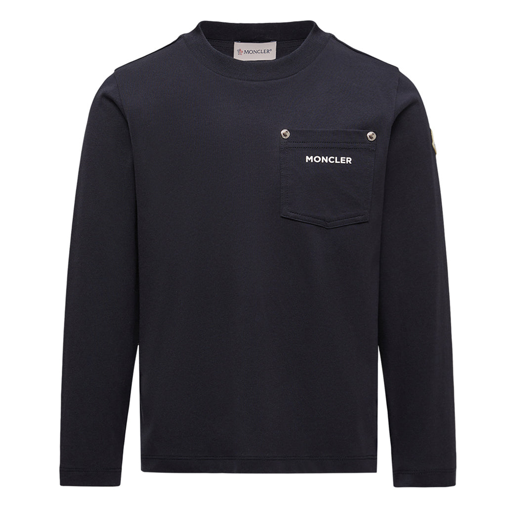 Moncler Enfant Patch Pocket T-shirt