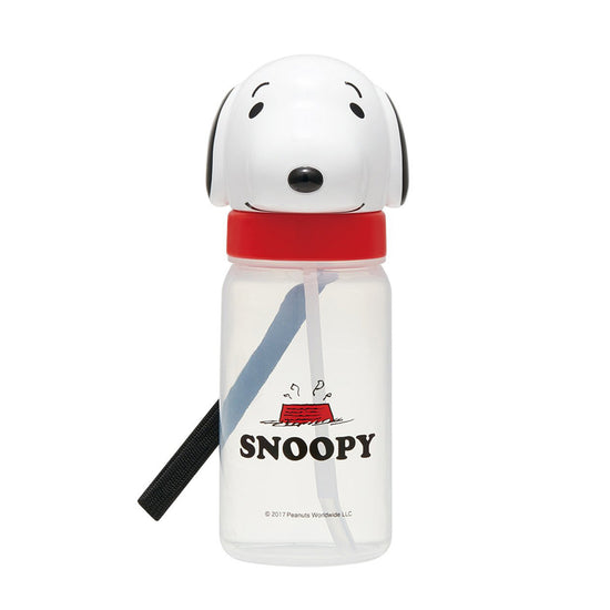 Skater Snoopy D Cut Straw Bottle