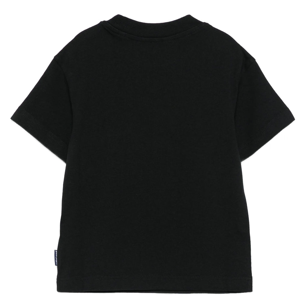 Palm Angels Kids Neck Logo Regular T-shirt