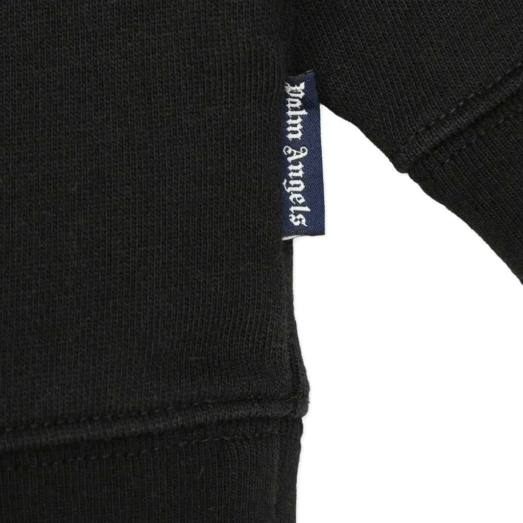 Palm Angels Kids Blurred Logo Regular Hoodie