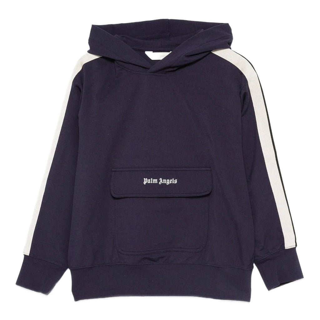 Palm Angels Kids PA New Track Pocket Hoodie
