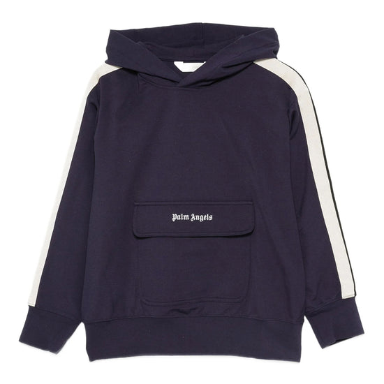 Palm Angels Kids PA New Track Pocket Hoodie
