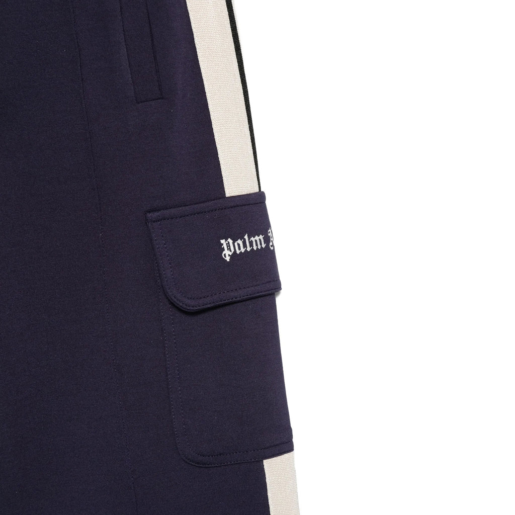 Palm Angels Kids PA New Track Cargo Loose Pant