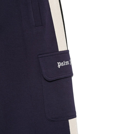 Palm Angels Kids PA New Track Cargo Loose Pant