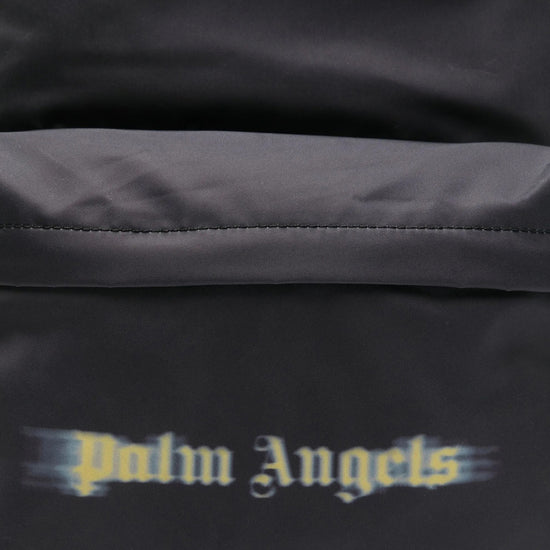 Palm Angels Kids Blurred Logo Big Backpack