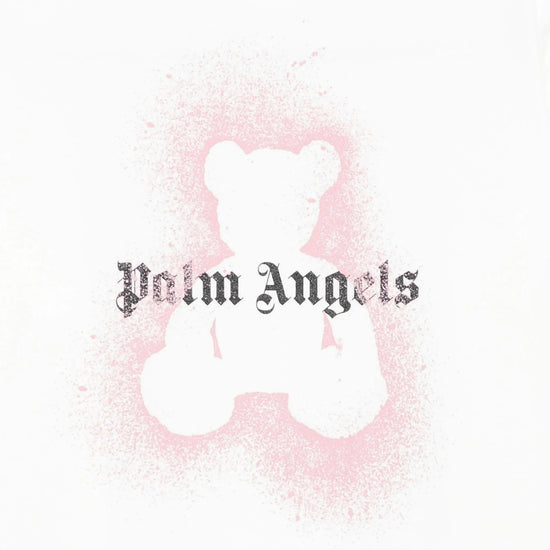 Palm Angels Kids PA Spray Bear Reg Tee