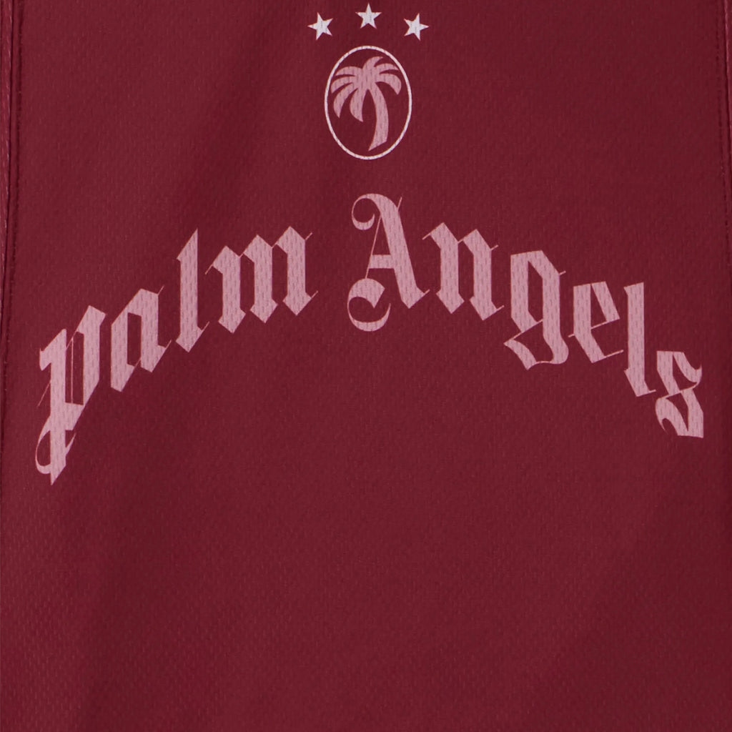 Palm Angels Kids Team Palm Soccer Crop Tee
