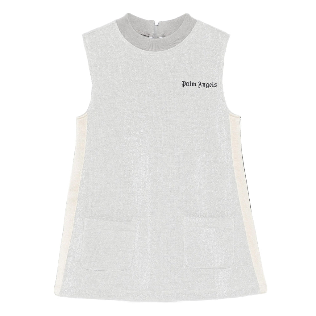 Palm Angels Kids PA Lurex Track Dress