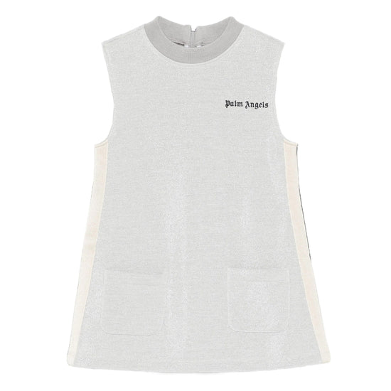 Palm Angels Kids PA Lurex Track Dress