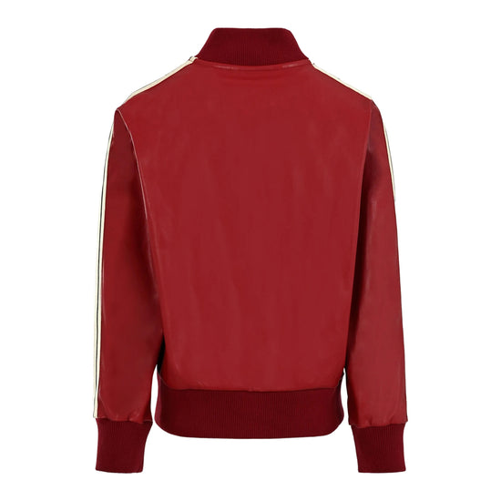 Palm Angels Kids PA Coated Track Bomber Jacket