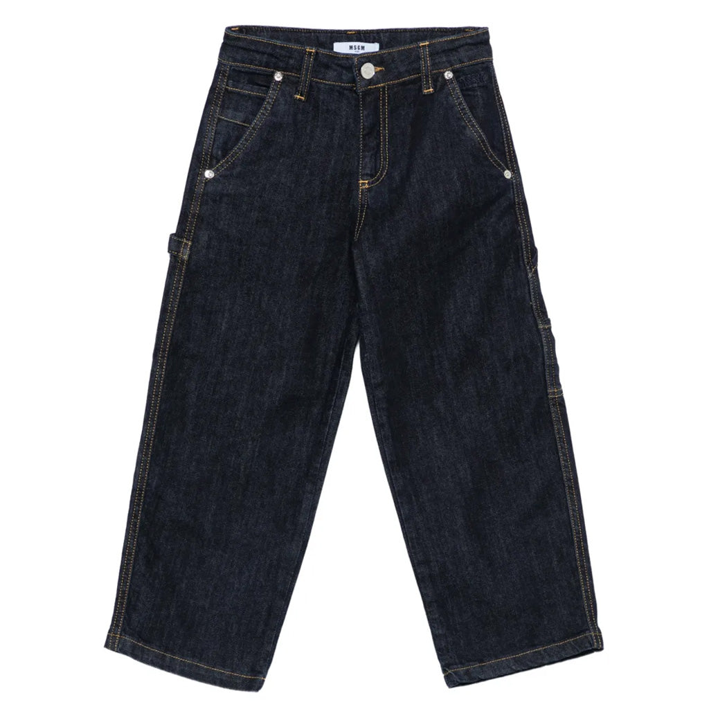 MSGM Kids Work Denim
