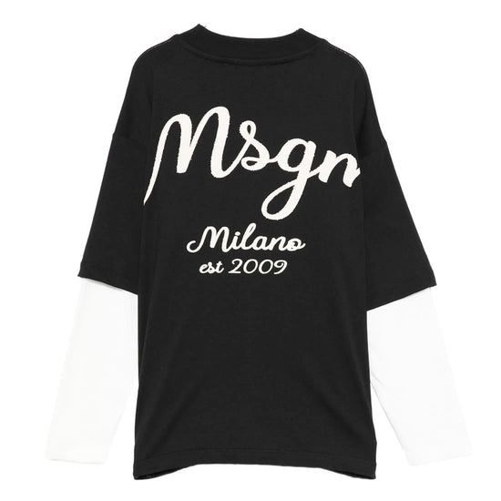 MSGM Kids Logo Layer T-shirt