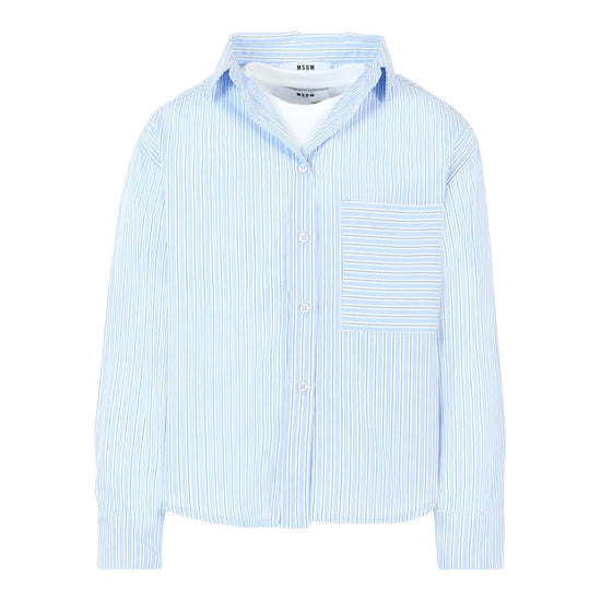 MSGM Kids T-shirt and Shirt Set