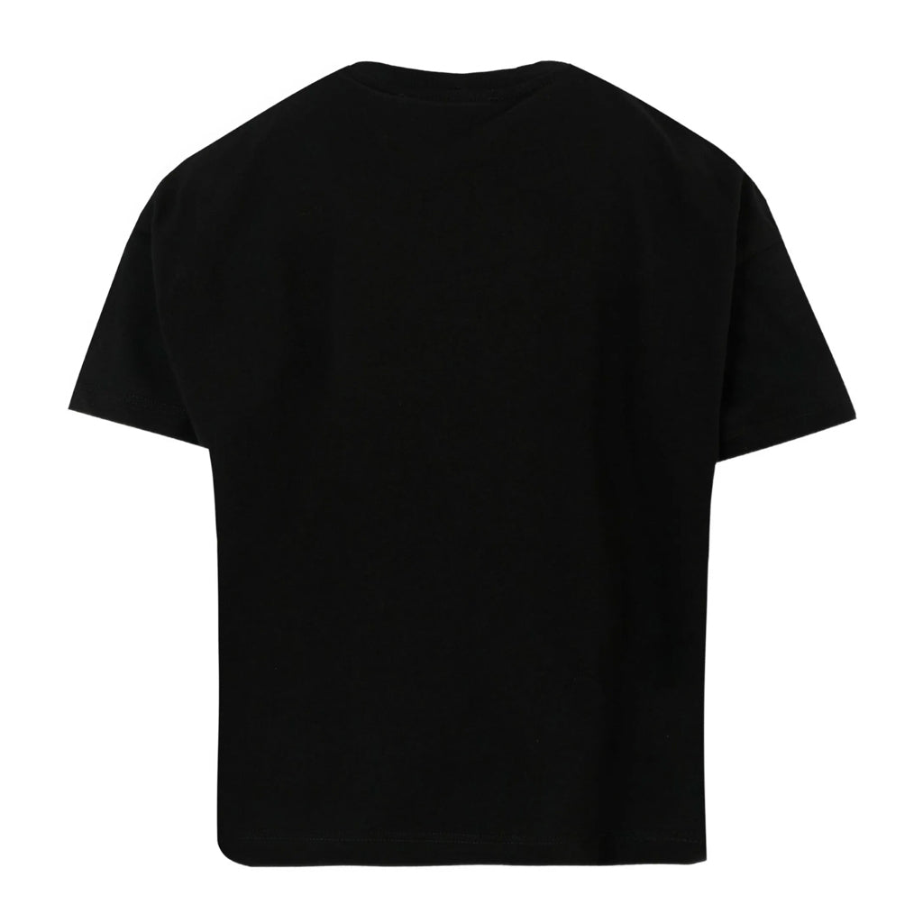 MSGM Kids Leopard Logo T-shirt