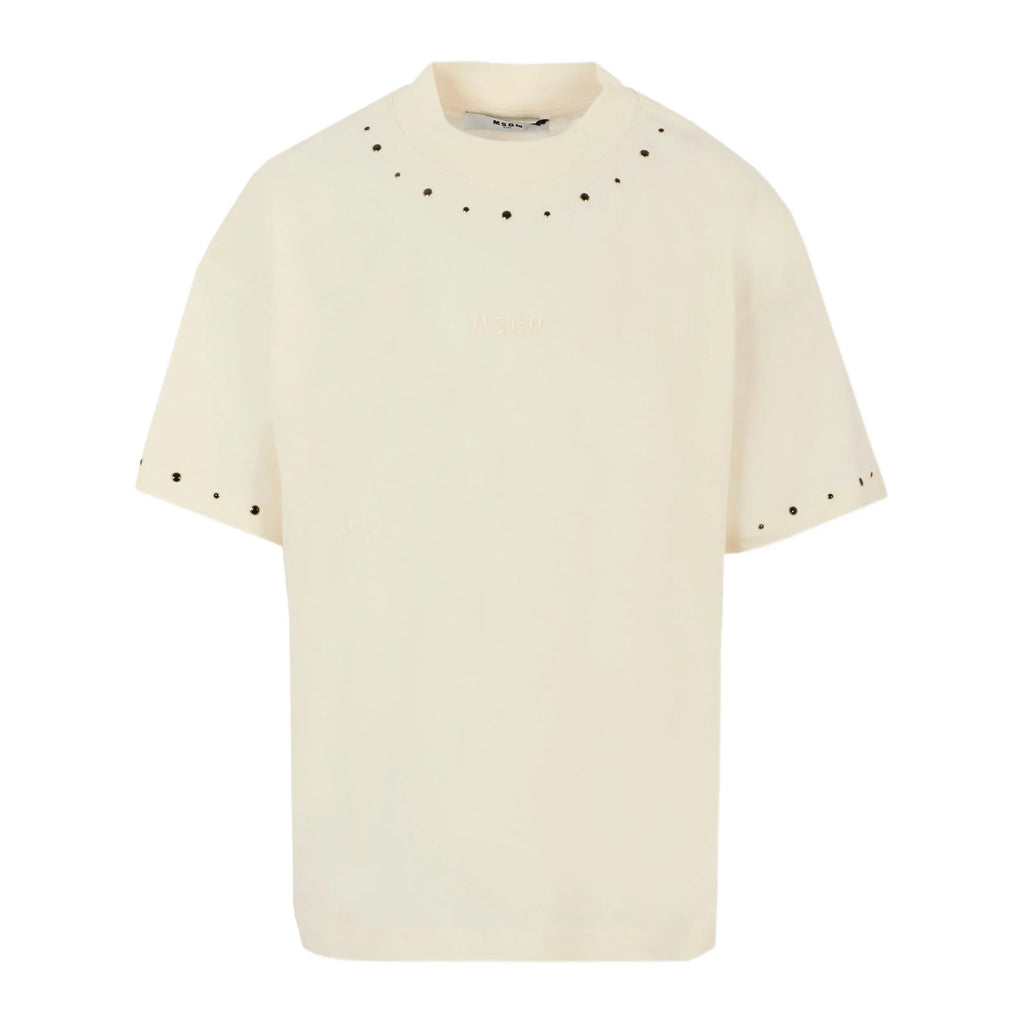 MSGM Kids Stud Logo T-shirt