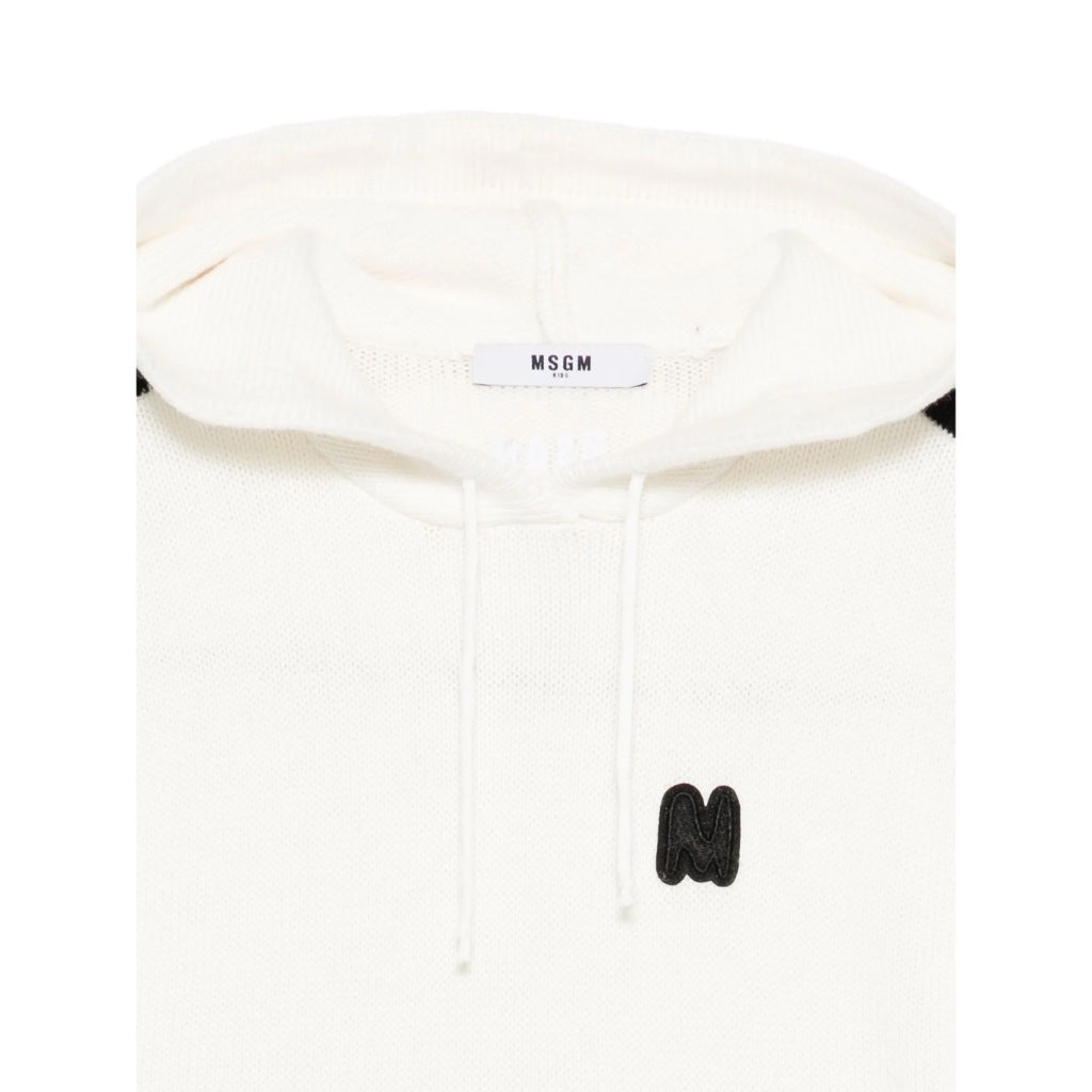 MSGM Kids Knit Hoodie
