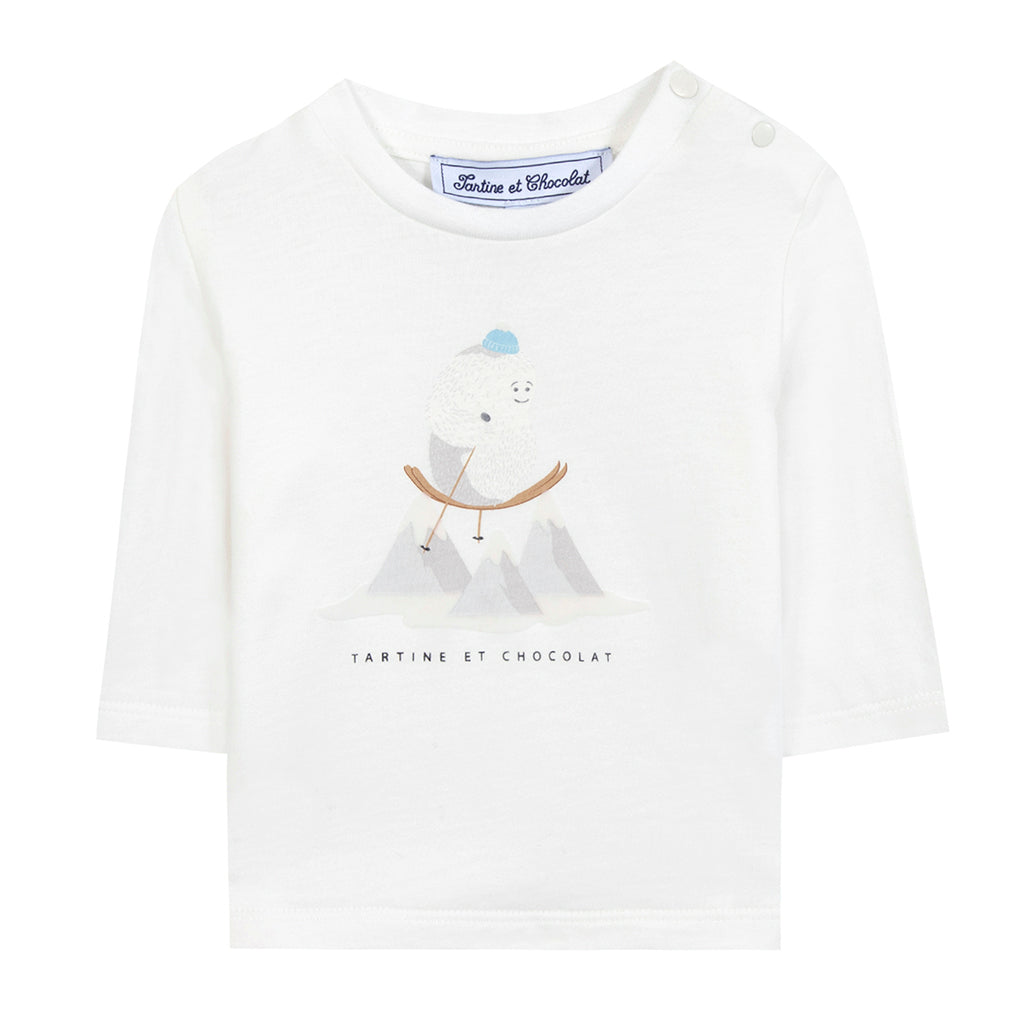 Tartine Et Chocolat Snow Graphic T-shirt