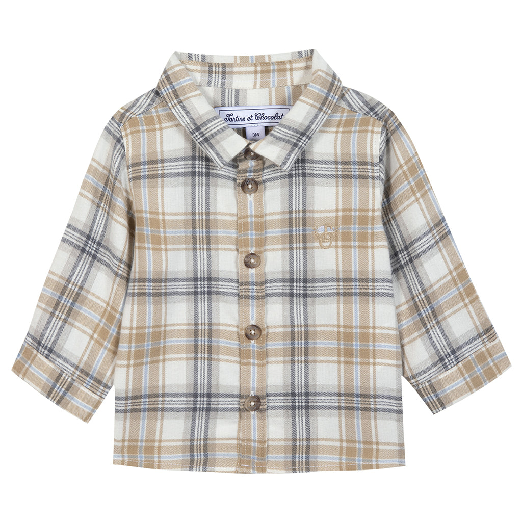 Tartine Et Chocolat Checkered Shirt