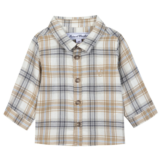 Tartine Et Chocolat Checkered Shirt