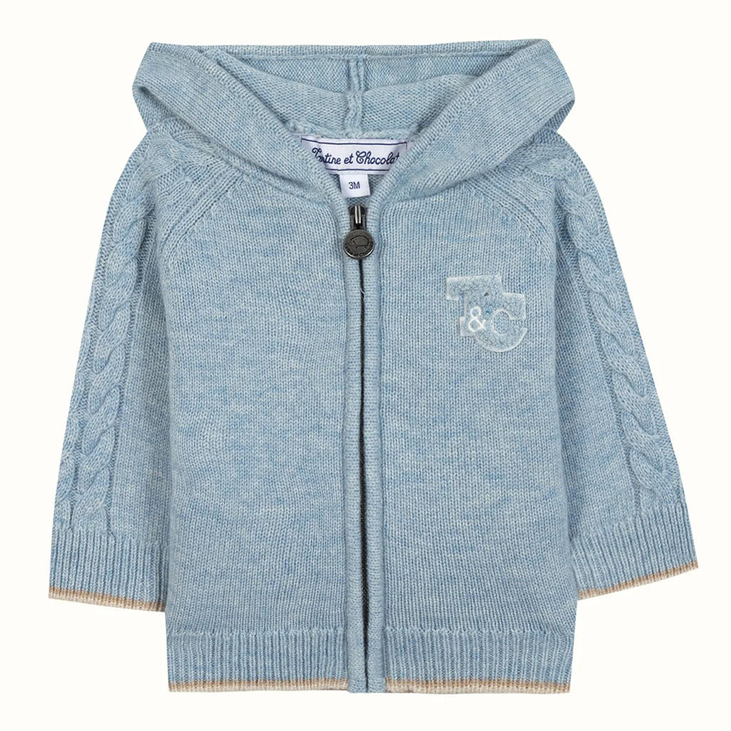 Tartine Et Chocolat Wool Viscose Mix Cardigan