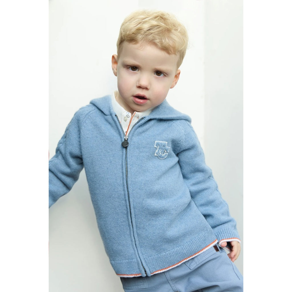 Tartine Et Chocolat Wool Viscose Mix Cardigan