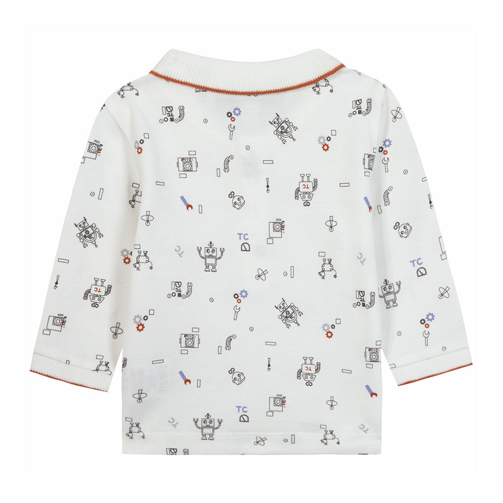 Tartine Et Chocolat Robot Print All-Over Polo-Shirt