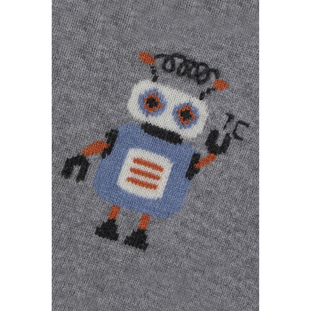 Tartine Et Chocolat Robot Wool Sweater