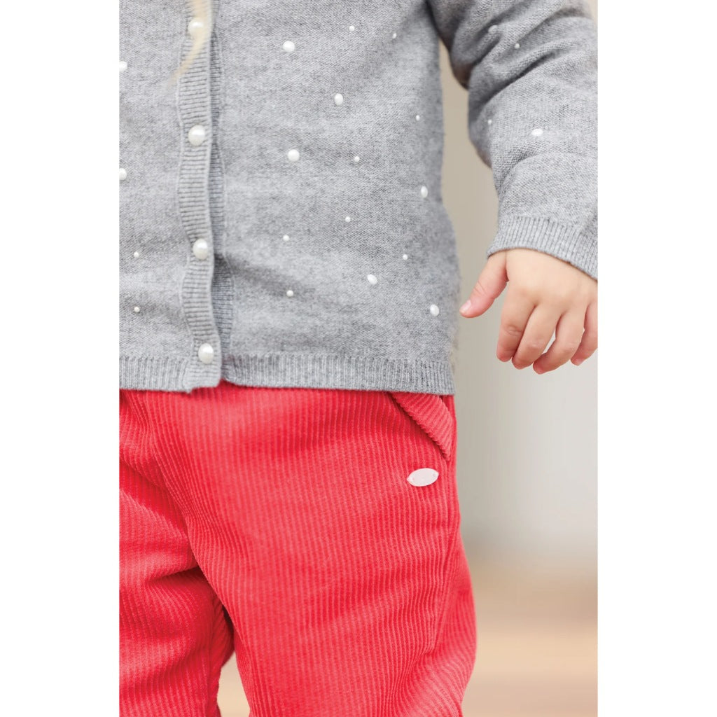 Tartine Et Chocolat Pearlie Wool Cardigan