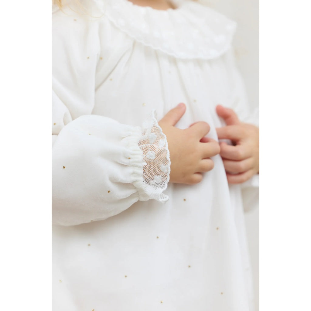 Tartine Et Chocolat Velour Dress