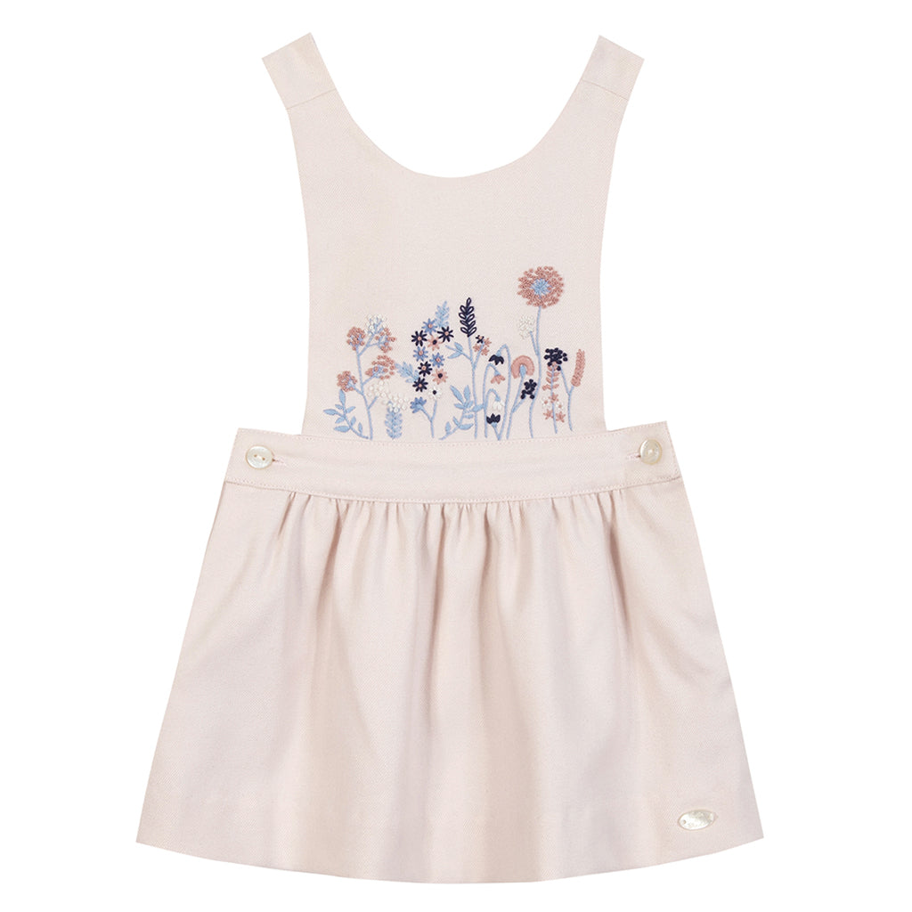 Tartine Et Chocolat Floral Embroidered Dress