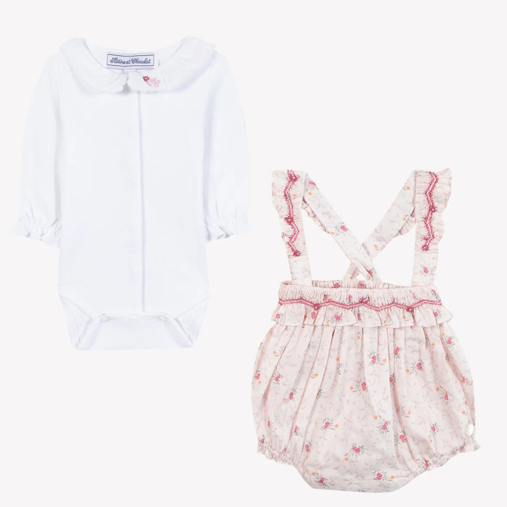 Tartine Et Chocolat Romper With Body Set