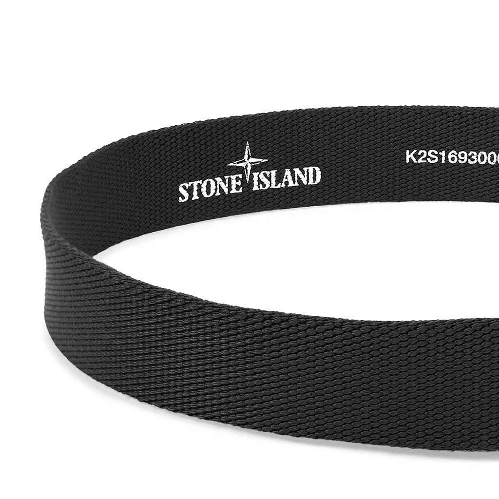 Stone Island Junior Logo Canvas Belt