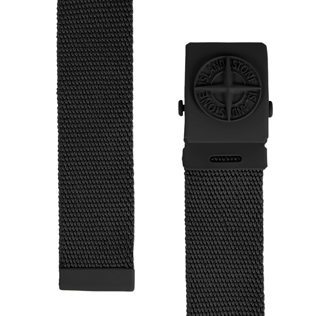 Stone Island Junior Logo Canvas Belt