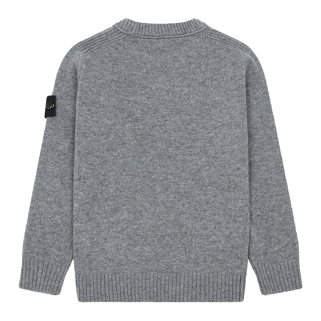 Stone Island Junior Wool and Cashmere Sweater