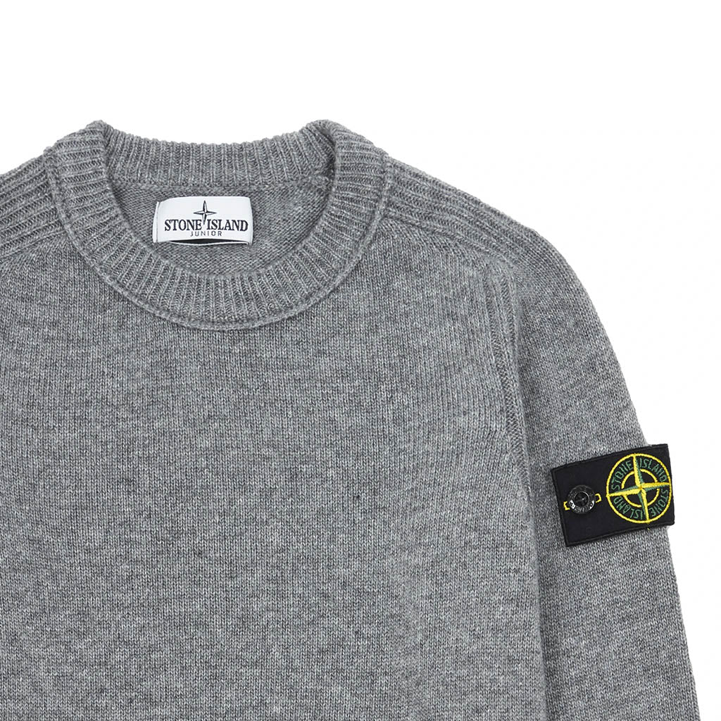 Stone Island Junior Wool and Cashmere Sweater