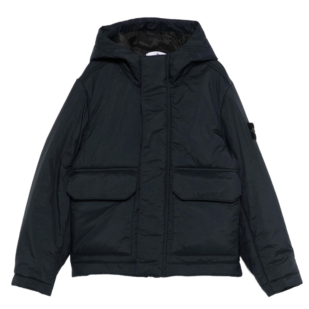 Stone Island Junior Nylon Canvas Jacket