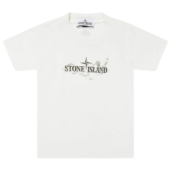 Stone Island Junior Forest Logo T-shirt