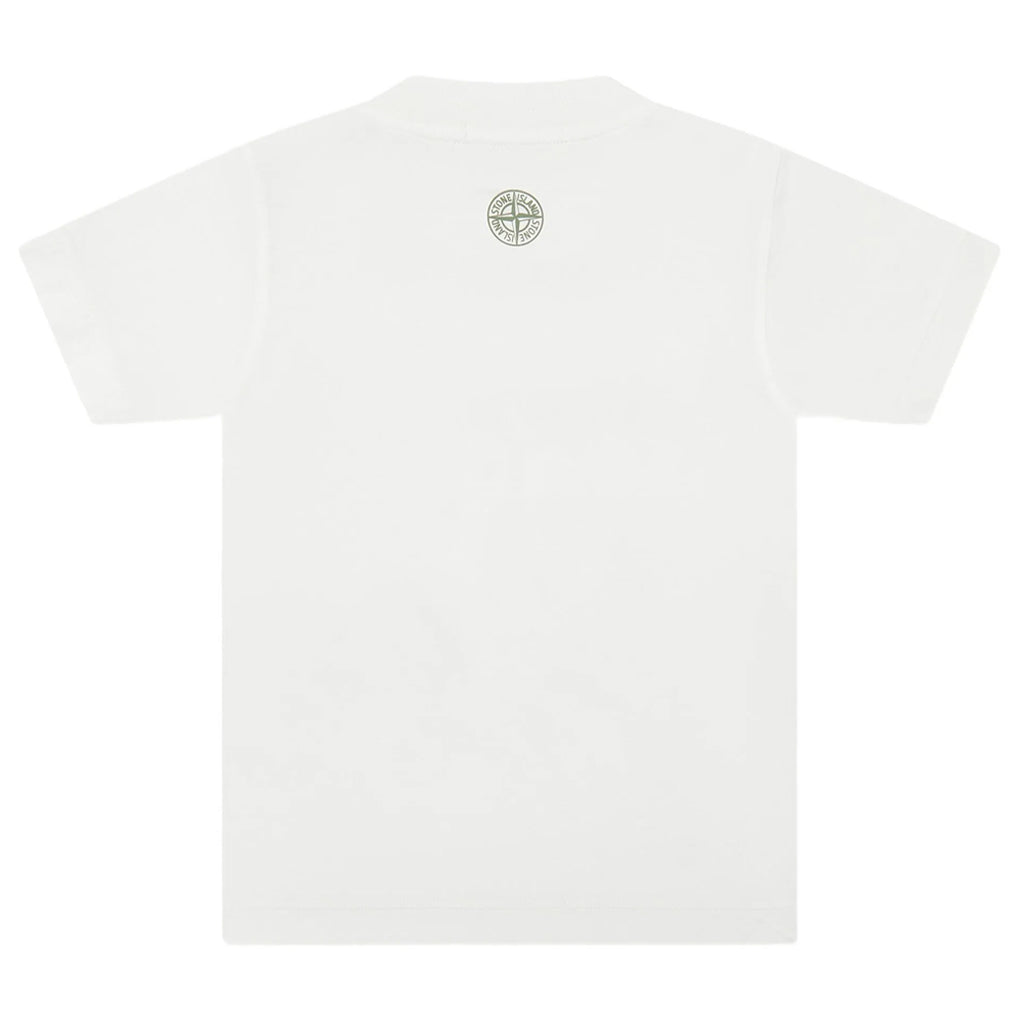 Stone Island Junior Forest Logo T-shirt
