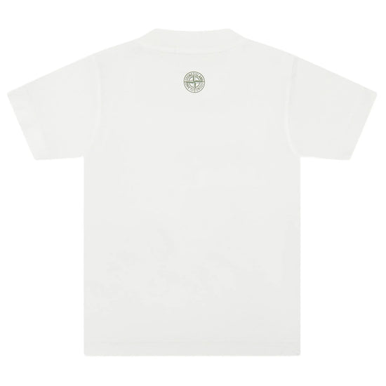 Stone Island Junior Forest Logo T-shirt