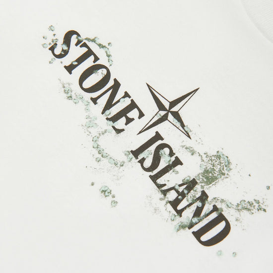 Stone Island Junior Forest Logo T-shirt