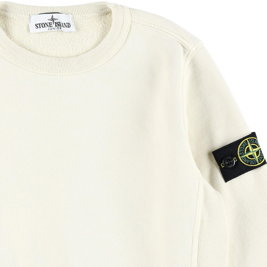 Stone Island Junior Crew Neck Sweatshirt