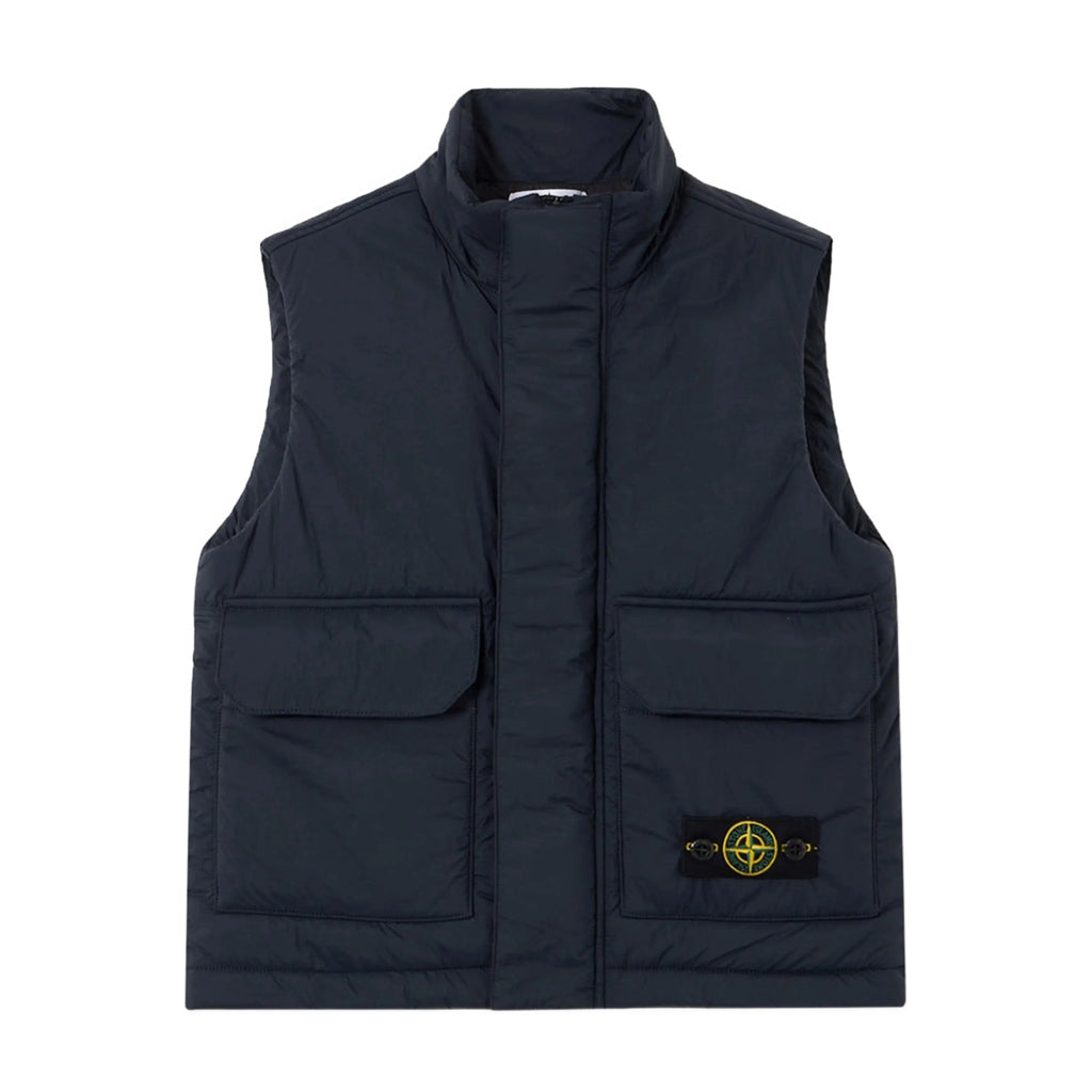 Stone Island Junior Nylon Canvas Vest