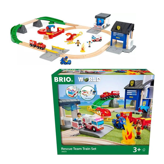 BRIO Rescue Firefighting Train