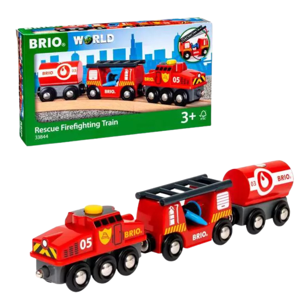BRIO Rescue Firefighting Train