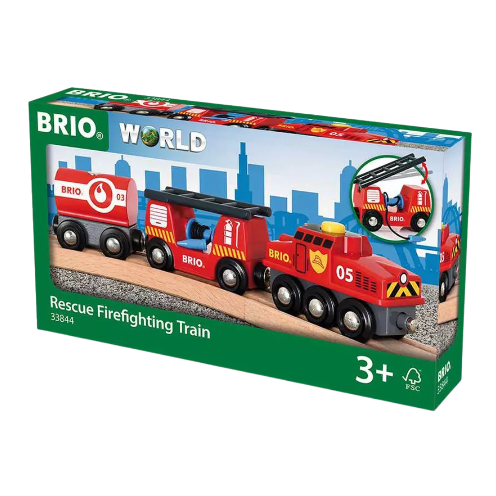 BRIO Rescue Firefighting Train