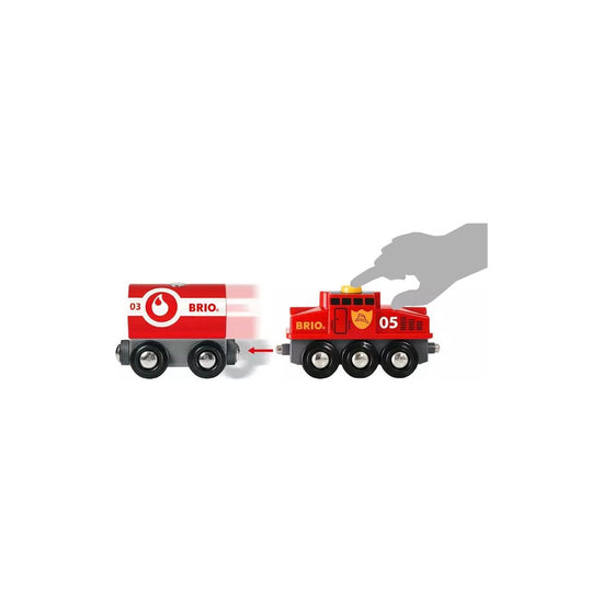 BRIO Rescue Firefighting Train