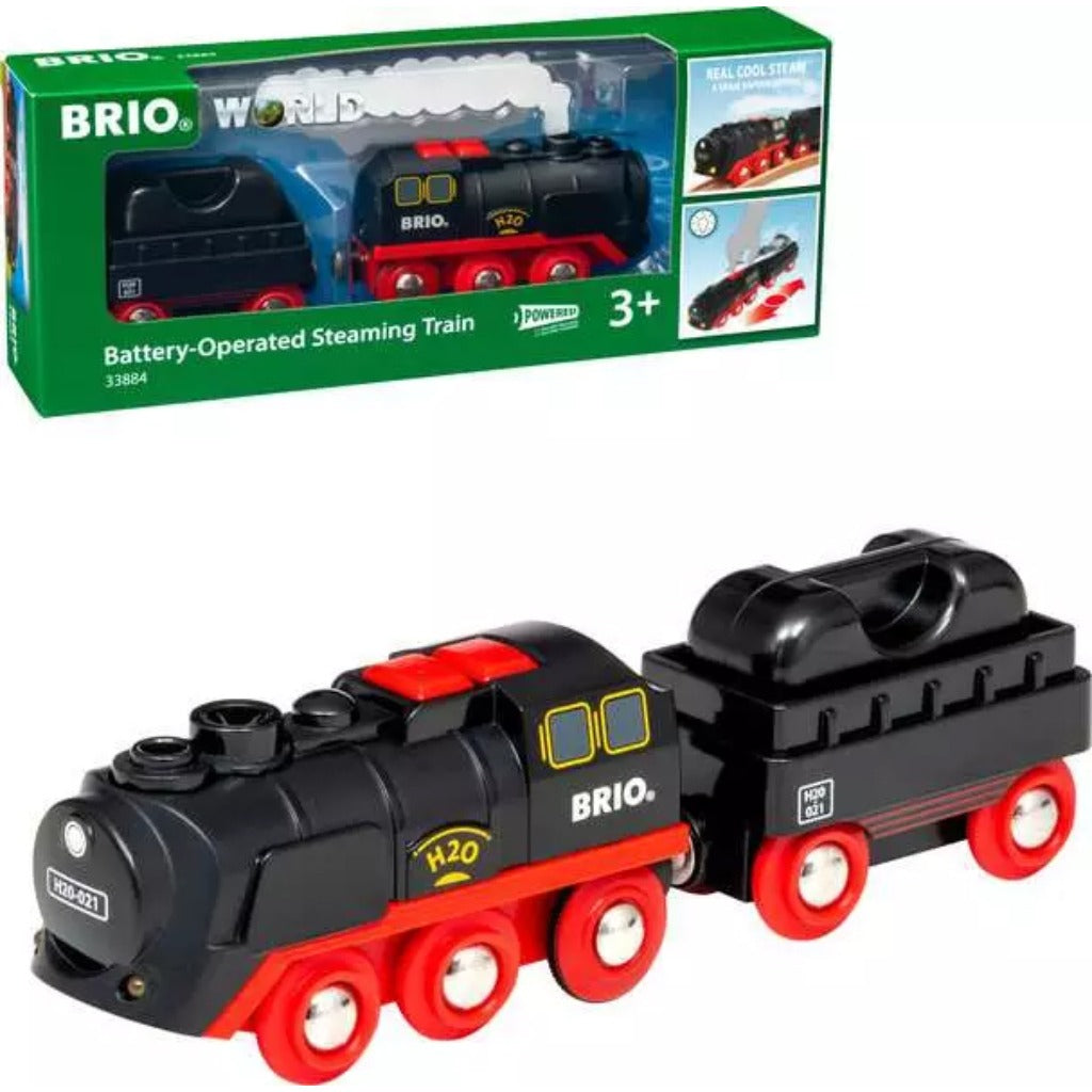 BRIO Battery Operated Steaming Train