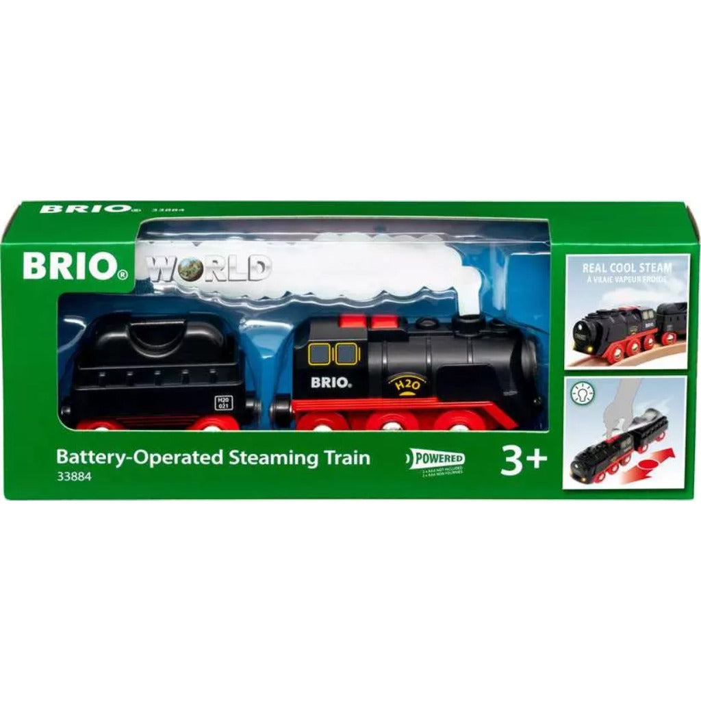 BRIO Battery Operated Steaming Train