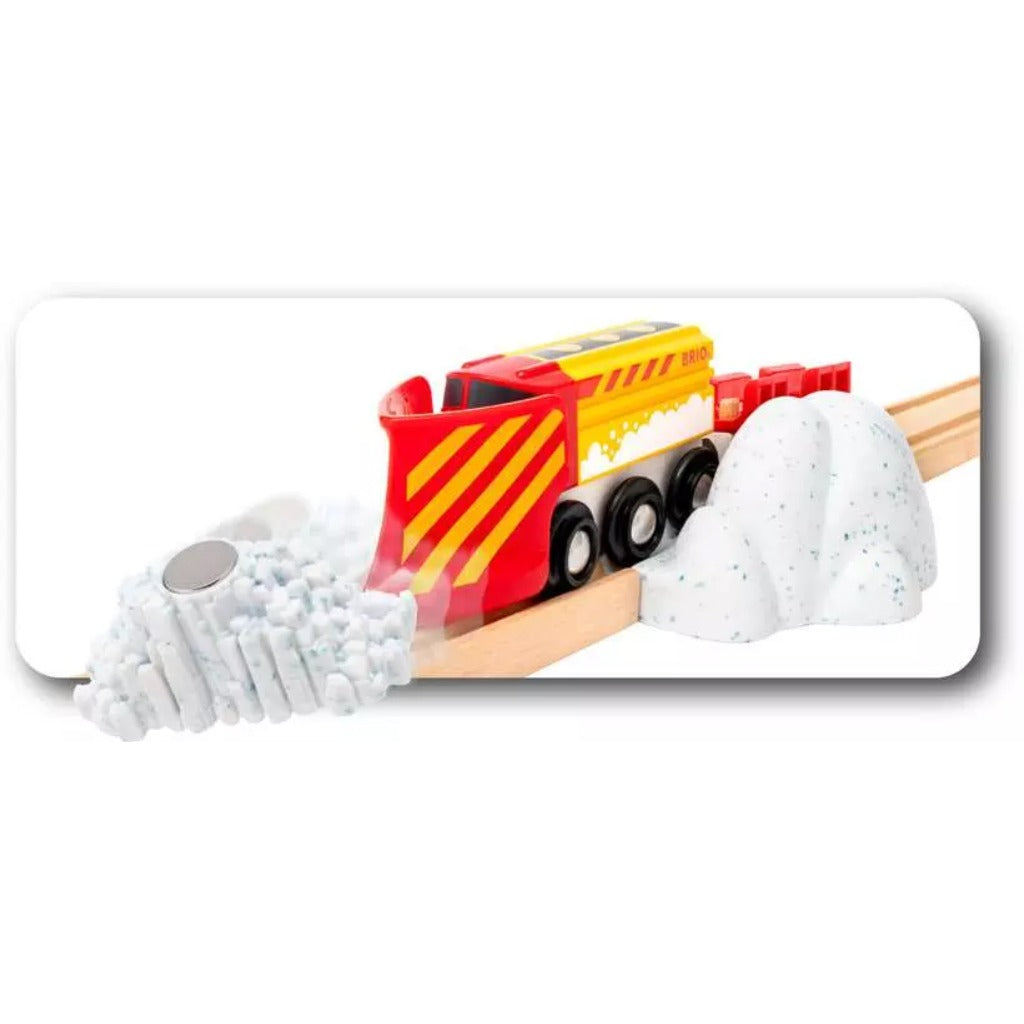 BRIO Snow Plow Train